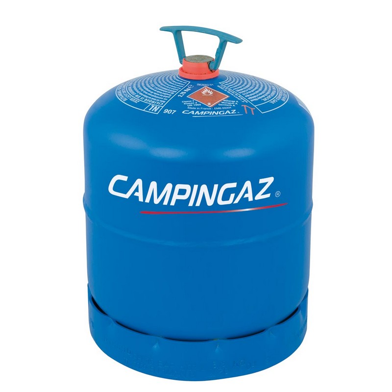 Campingaz 907 gasfles is ideaal voor vouwwagen kamperen